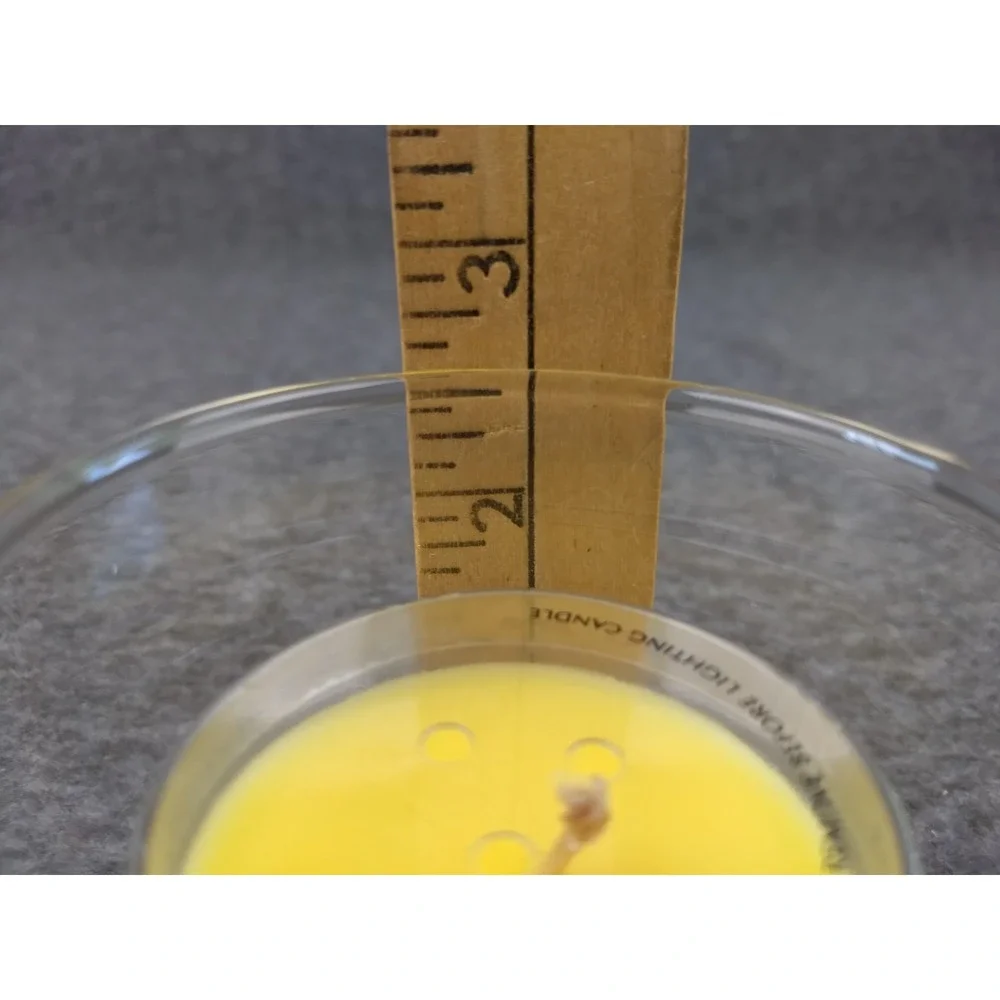 Slatkin Co Bath Body Works Mini‎ Candle CREAMY PUMPKIN 1.6 oz Clear Glass Holder